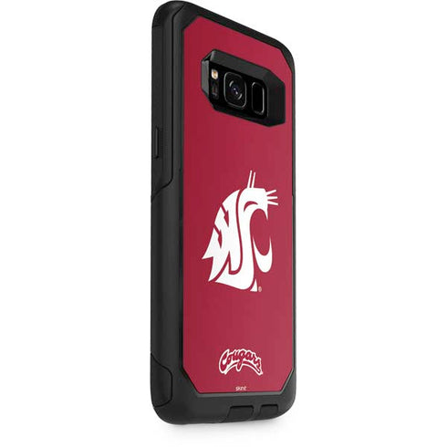 Washington State University Cougars Logo Otterbox Commuter Galaxy Skin