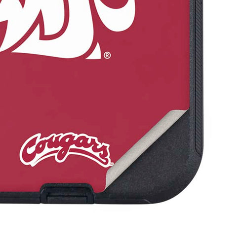 Washington State University Cougars Logo Otterbox Defender iPhone Skin