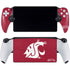 Washington State University Cougars Logo PlayStation Portal Remote Player Skin