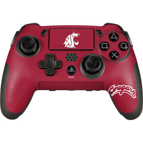 Washington State University Cougars Logo PlayStation Scuf Vantage 2 Controller Skin