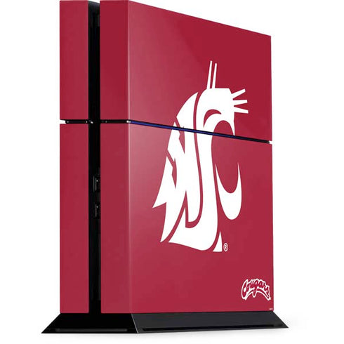 Washington State University Cougars Logo PlayStation PS4 Skins