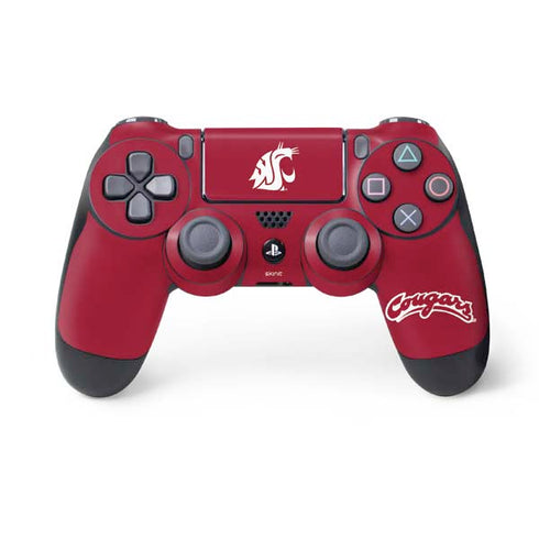 Washington State University Cougars Logo PlayStation PS4 Skins