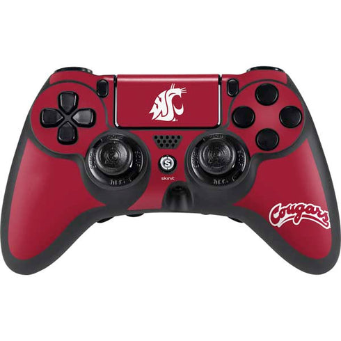 Washington State University Cougars Logo PlayStation PS4 Skins
