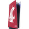 Washington State University Cougars Logo PS5 Digital Edition Console Skin