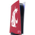 Washington State University Cougars Logo PS5 Digital Edition Console Skin