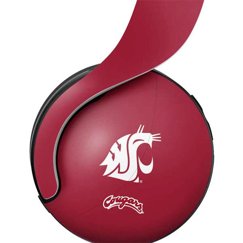 Washington State University Cougars Logo PULSE 3D Wireless Headset for PS5 Skin