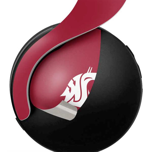 Washington State University Cougars Logo PULSE 3D Wireless Headset for PS5 Skin