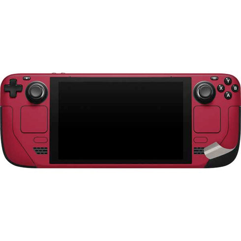 Washington State University Cougars Logo Steam Deck Handheld Gaming Computer Skin