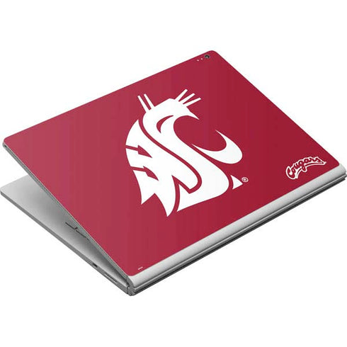 Washington State University Cougars Logo Surface Book Skin