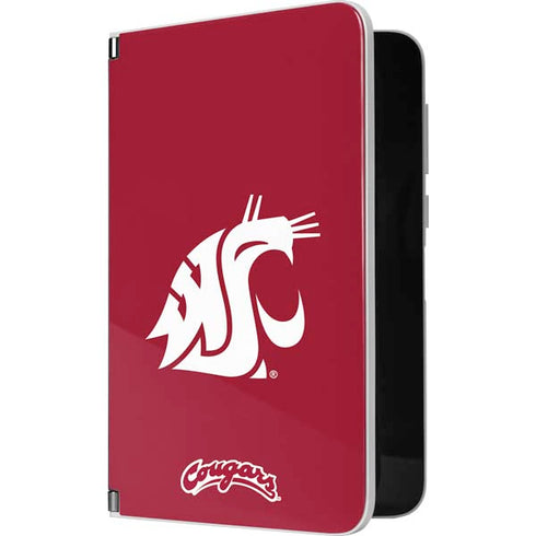 Washington State University Cougars Logo Surface Duo Skin