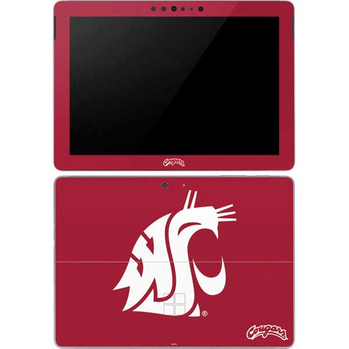 Washington State University Cougars Logo Surface Go Skin