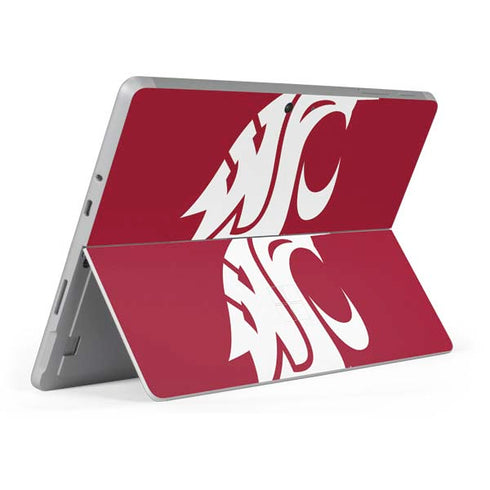 Washington State University Cougars Logo Surface Go Skin