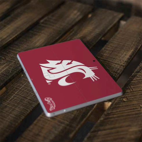 Washington State University Cougars Logo Surface Go Skin