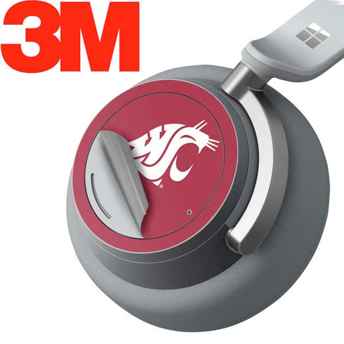 Washington State University Cougars Logo Surface Headphones Skin