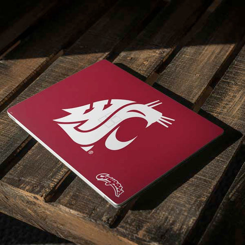 Washington State University Cougars Logo Surface Laptop 3 13.5in Skin