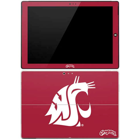 Washington State University Cougars Logo Surface Pro 3 Skin