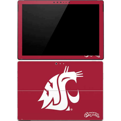 Washington State University Cougars Logo Surface Pro 4 Skin
