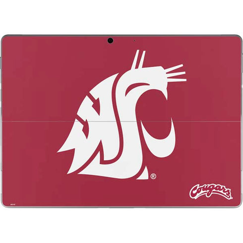 Washington State University Cougars Logo Surface Pro 8 Skin