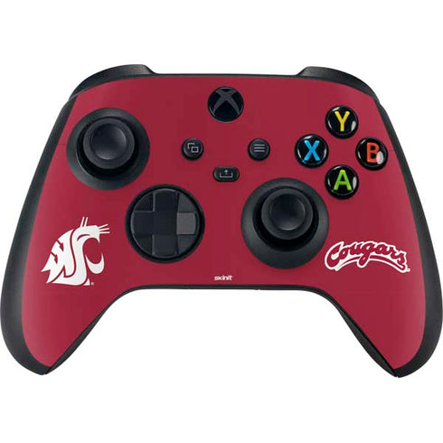 Washington State University Cougars Logo Xbox Series X Bundle Skin