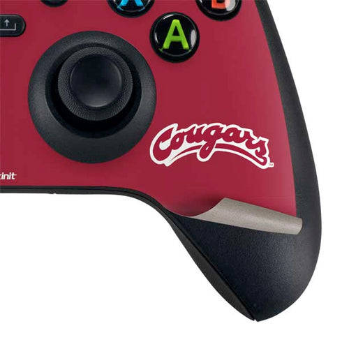 Washington State University Cougars Logo Xbox Series X Controller Skin