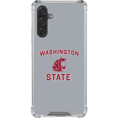 Washington State University Logo Galaxy A17 Clear Case