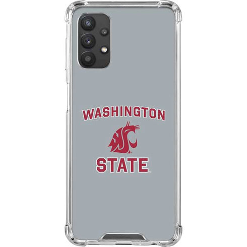 Washington State University Logo Galaxy A32 5G Clear Case