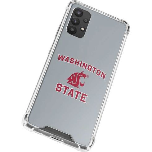 Washington State University Logo Galaxy A32 5G Clear Case