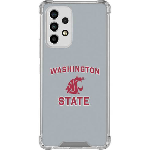 Washington State University Logo Galaxy A53 5G Clear Case