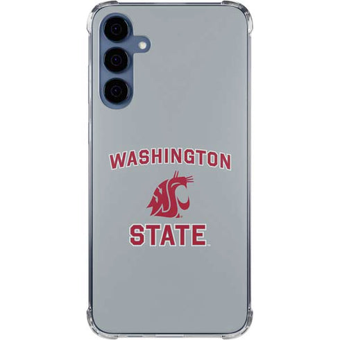 Washington State University Logo Galaxy A55 5G Clear Case