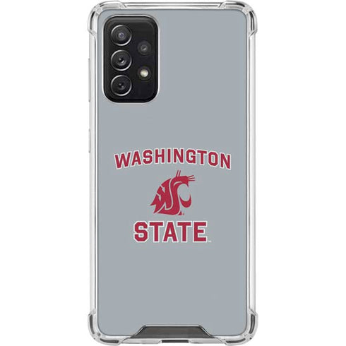 Washington State University Logo Galaxy A72 5G Clear Case