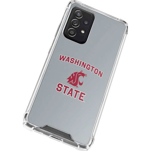 Washington State University Logo Galaxy A72 5G Clear Case