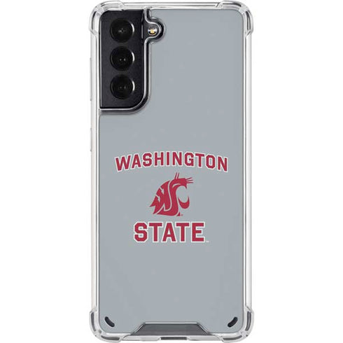 Washington State University Logo Galaxy S21 5G Clear Case