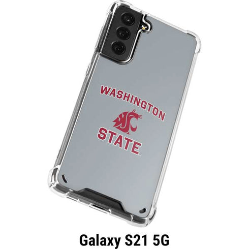 Washington State University Logo Galaxy S21 5G Clear Case