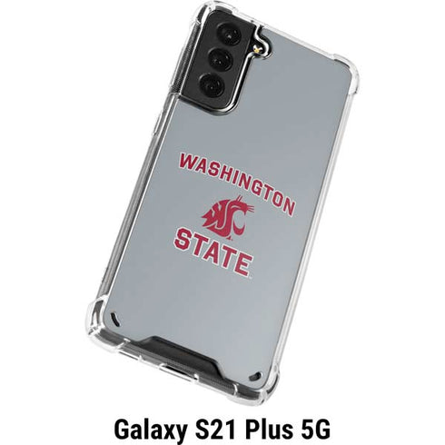 Washington State University Logo Galaxy S21 Plus 5G Clear Case