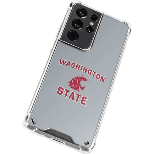 Washington State University Logo Galaxy S21 Ultra 5G Clear Case