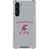 Washington State University Logo Galaxy S24 FE Clear Case