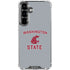 Washington State University Logo Galaxy S26 Plus Clear Case