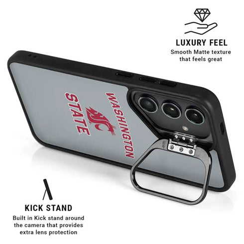 Washington State University Logo Galaxy S26 Ultra Kickstand Case