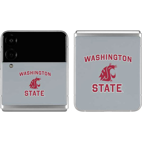 Washington State University Logo Galaxy Z Flip4 5G Skin