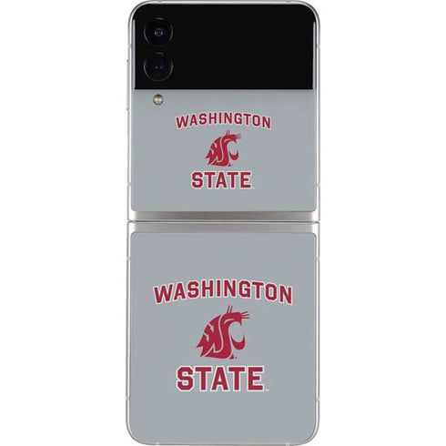 Washington State University Logo Galaxy Z Flip4 5G Skin