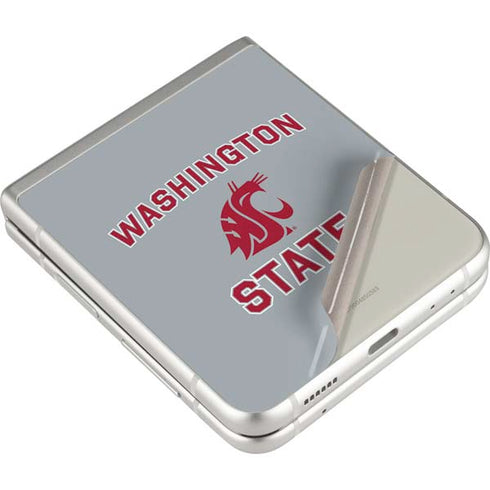 Washington State University Logo Galaxy Z Flip4 5G Skin