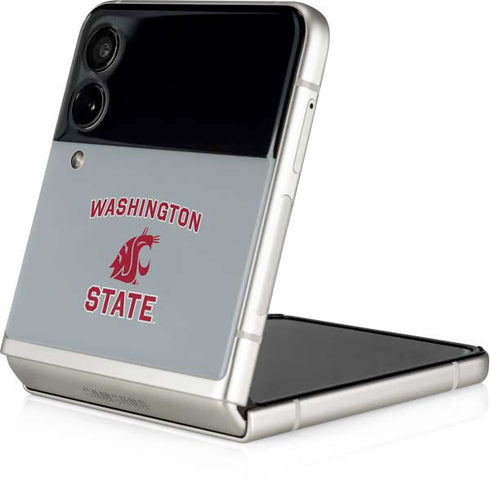 Washington State University Logo Galaxy Z Flip4 5G Skin