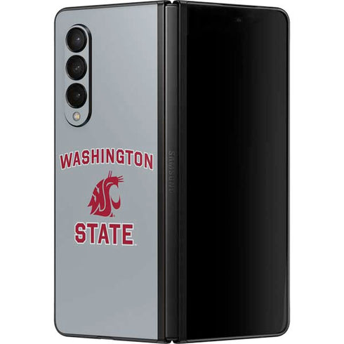 Washington State University Logo Galaxy Z Fold3 5G Skin