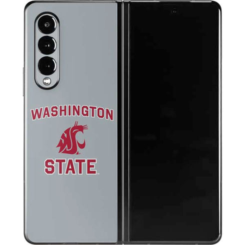 Washington State University Logo Galaxy Z Fold3 5G Skin