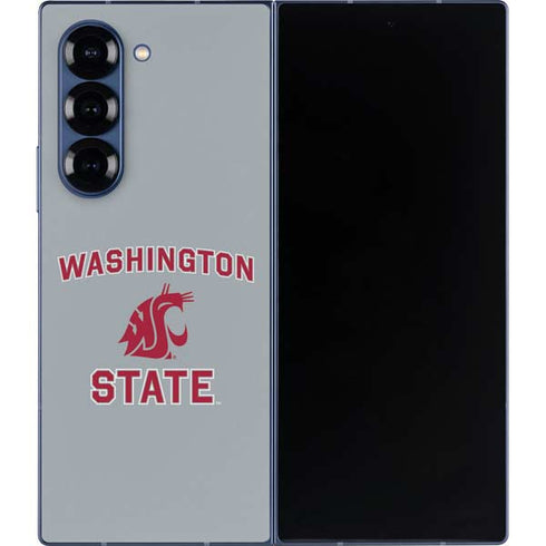 Washington State University Logo Galaxy Z Fold6 Skin