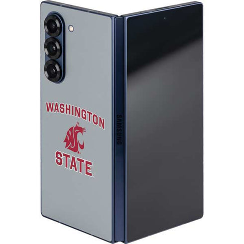 Washington State University Logo Galaxy Z Fold6 Skin