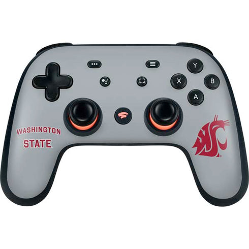 Washington State University Logo Google Stadia Controller Skin