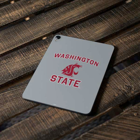 Washington State University Logo Apple iPad Pro Skin