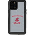Washington State University Logo iPhone 12 Pro Max Waterproof Case