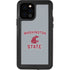 Washington State University Logo iPhone 12 Pro Waterproof Case